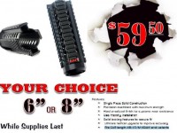 Free Floating Quad Picatinny Rail